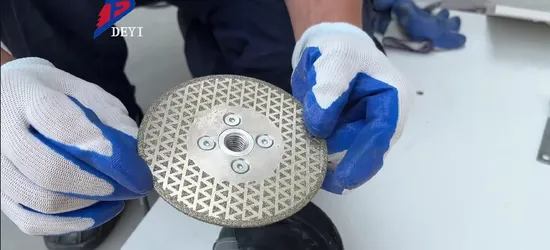 Electroplate Diamond Cutting Disc Grinding Wheel for Marble for Angle Grinder